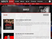 Tablet Screenshot of borsato.nl